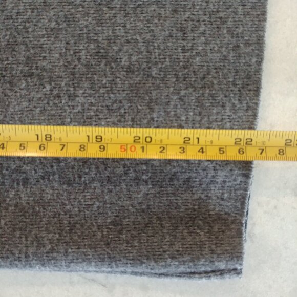 Zara grey sleeveless turtleneck sweater top Medium cotton blend - Picture 13 of 14